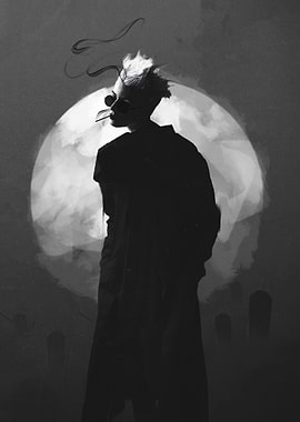 the wanderer metal poster