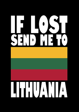 Lithuania Flag Saying