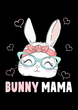 Bunny Mama Bandana Easter