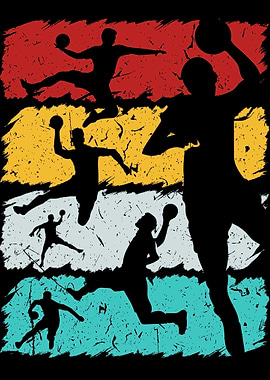 Vintage Handball Geschenke