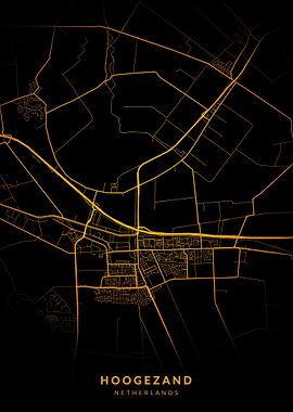 Hoogezand City Map