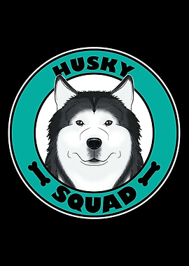 Siberian Husky Squad I Dog