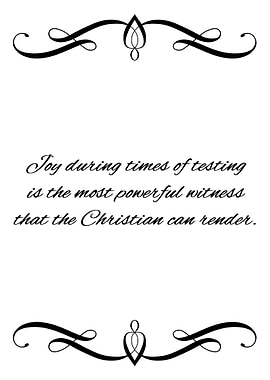 Joy A Powerful Witness