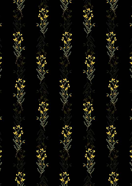 Floral Adenocarpus Pattern