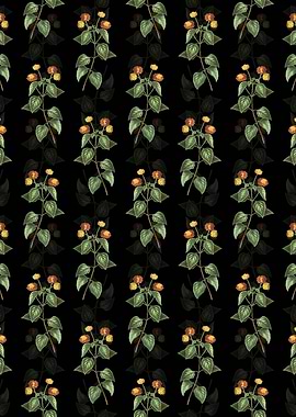 Floral Tickberry Pattern