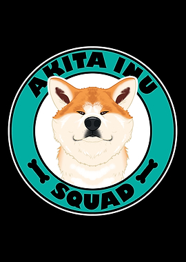 Akita Inu Squad I Dog