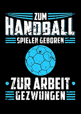 Handballer Lustig Handball