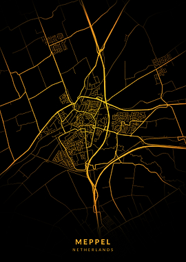 Meppel City Map