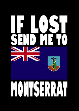 Montserrat Flag Saying