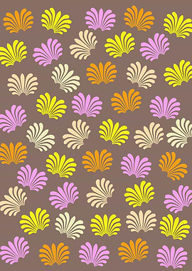 Retro Lotus Flower Glam 1