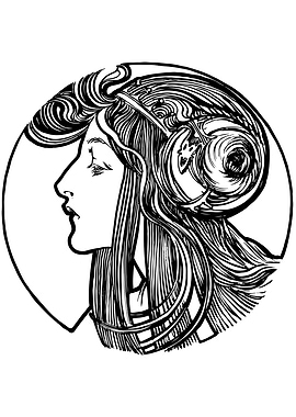 Alphonse Mucha Portrait