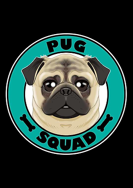 Pug Squad I Dog Lover I