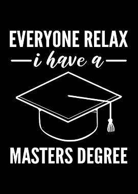 Funny Masters Degree