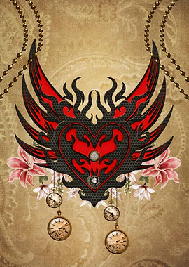 steampunk heart