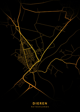Dieren City Map