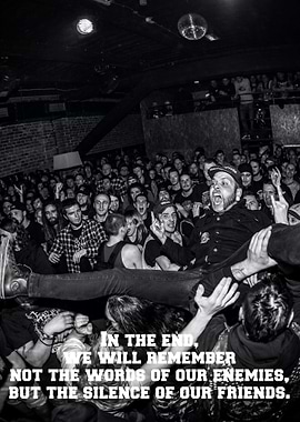 In the end we will rememb