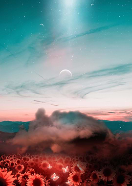 Clouds in the Sun Garden