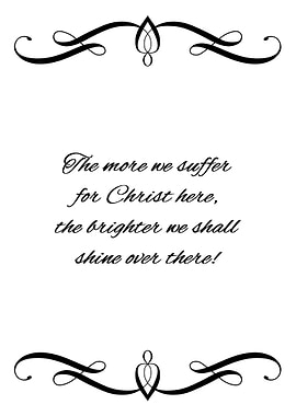 Suffering and Shining