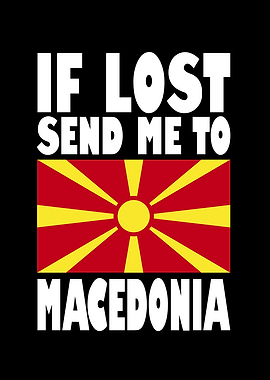 Macedonia Flag Saying