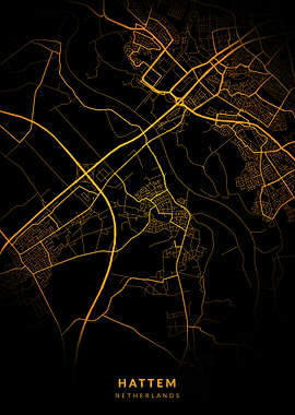 Hattem City Map