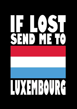 Luxembourg Flag Saying