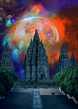 Temple Outer Space Galaxy