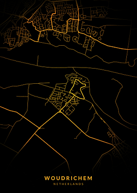 Woudrichem City Map