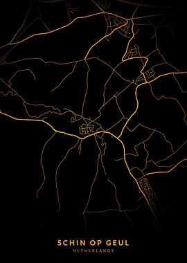Schin op Geul City Map