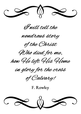 Tell the Wondrous Story