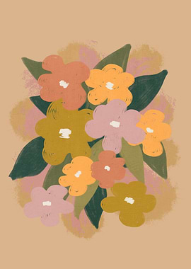 Vintage Flower Bouquet