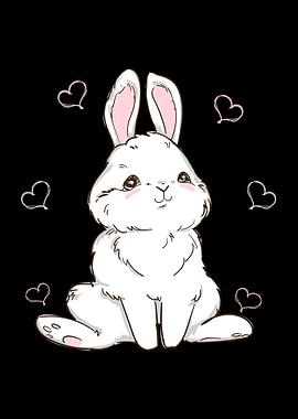 Easter Girls Women Bunny