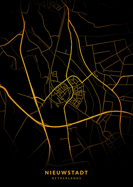 Nieuwstadt City Map
