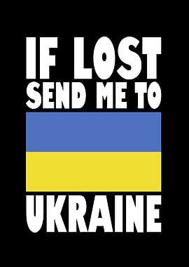 Ukraine Flag Saying
