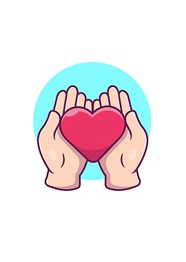 Hand With Love Heart