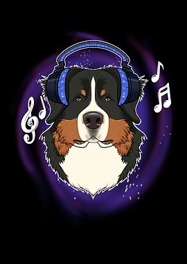 Bernese Mountain Dog DJ