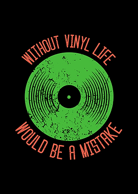 Vinyl Record DJ Turntable