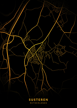 Susteren City Map