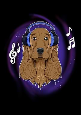 Music Lover Cocker Spaniel