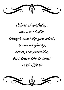 Leave the Thread with God