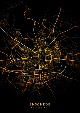 Enschede City Map