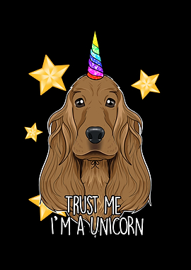Cocker Spaniel Unicorn
