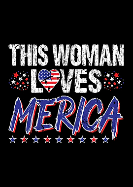 Merica Women 4th Of July