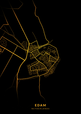 Edam City Map