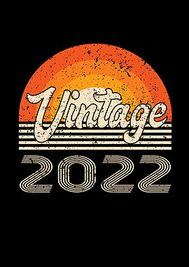 Vintage 2022 Birthday