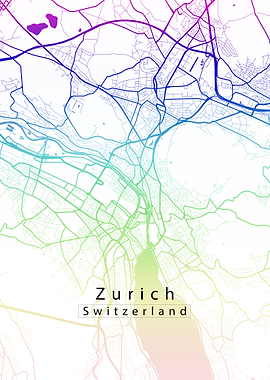 Zurich City Map