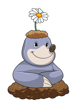 Mole Daisy Flower