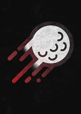 Motion speeding golfball