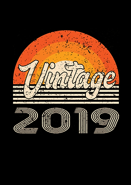 Vintage 2019 Birthday