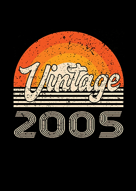 Vintage 2005 Birthday