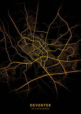 Deventer City Map